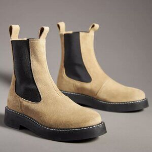 Pilcro, Anthropologie, Contrast Stitch Boots,New, EU 41